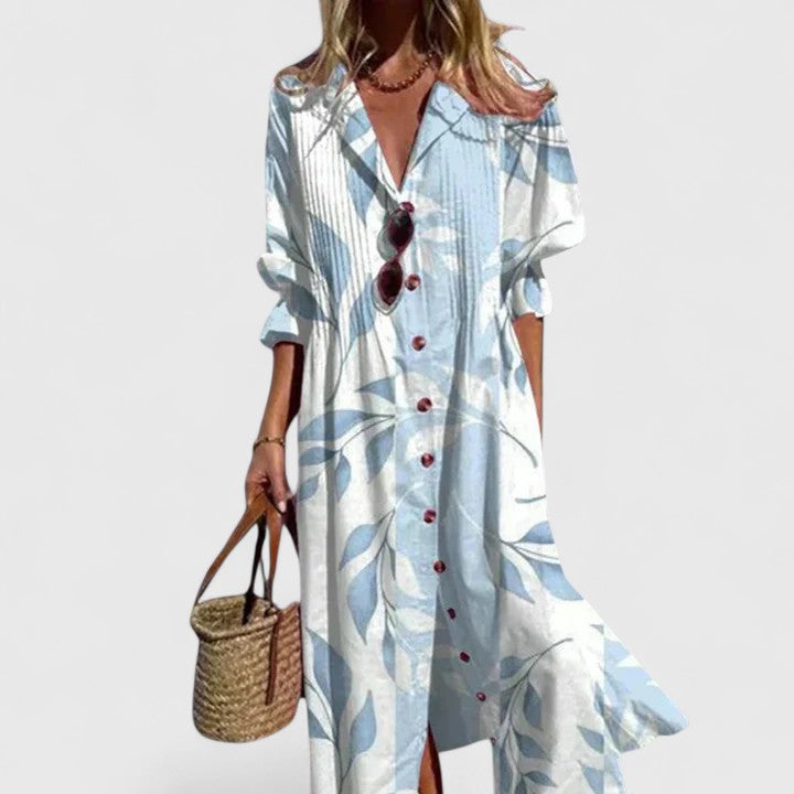 Paula | Elegante Multicolor Boho Jurk