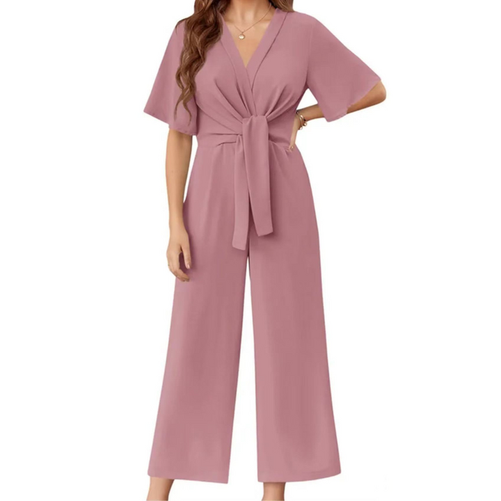 Gabriella | Elegante Zomer Tie Knot Jumpsuits