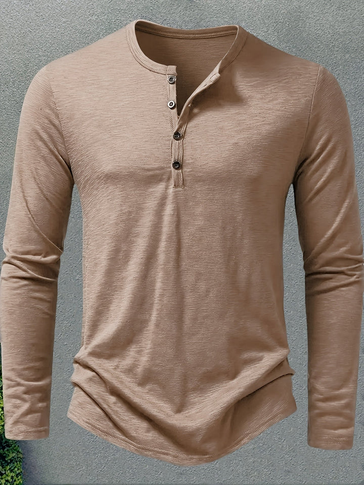 Dalton | Klassieke Knopsluiting Henley