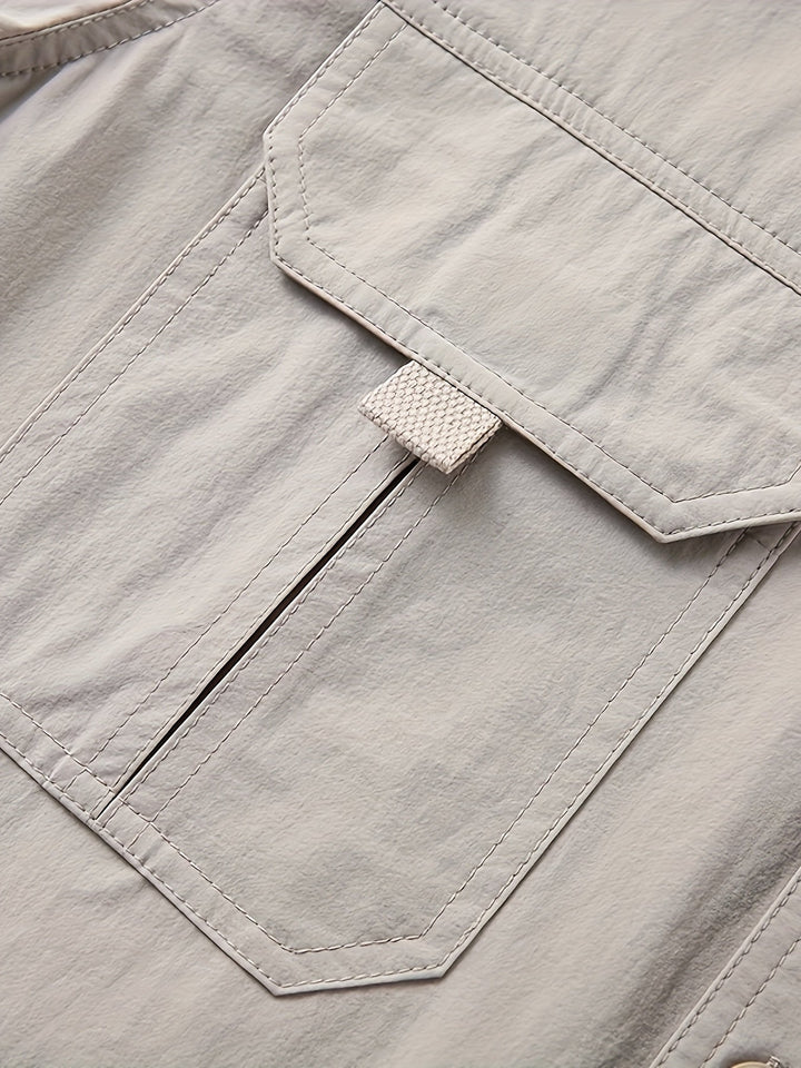 Duncan | Robuuste Multi-Pocket Cargo Shirt