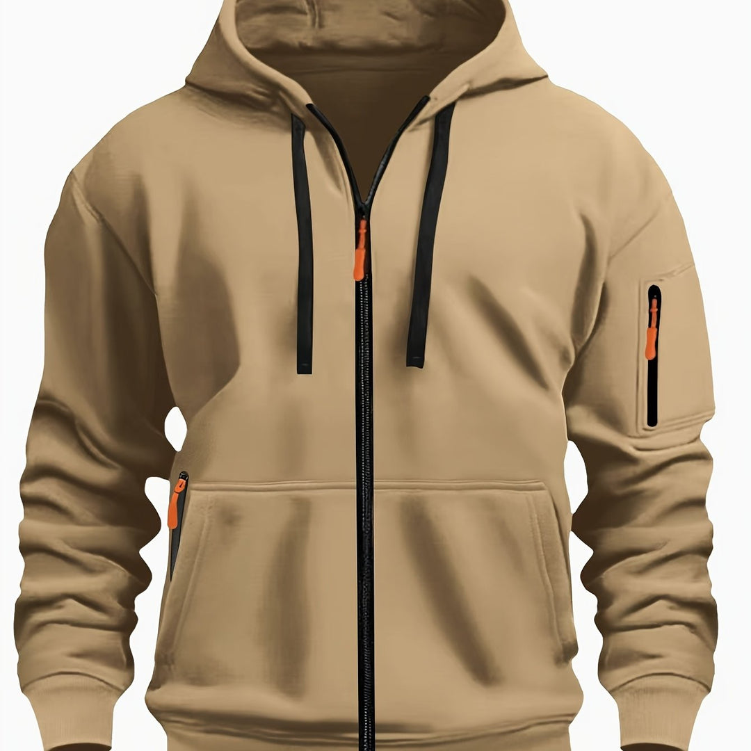 Griffin | Alledaagse Zip-Up Hoodie