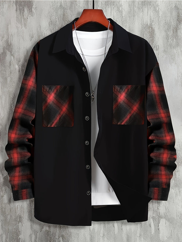 Hartley | Kleurblok Pocket Shirt