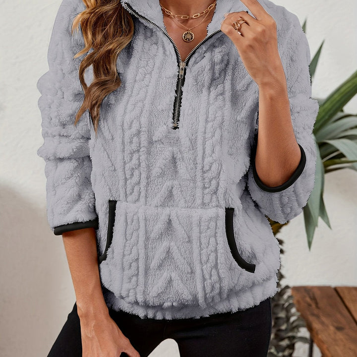 Delilah | Gezellige Half-Zip Pullover