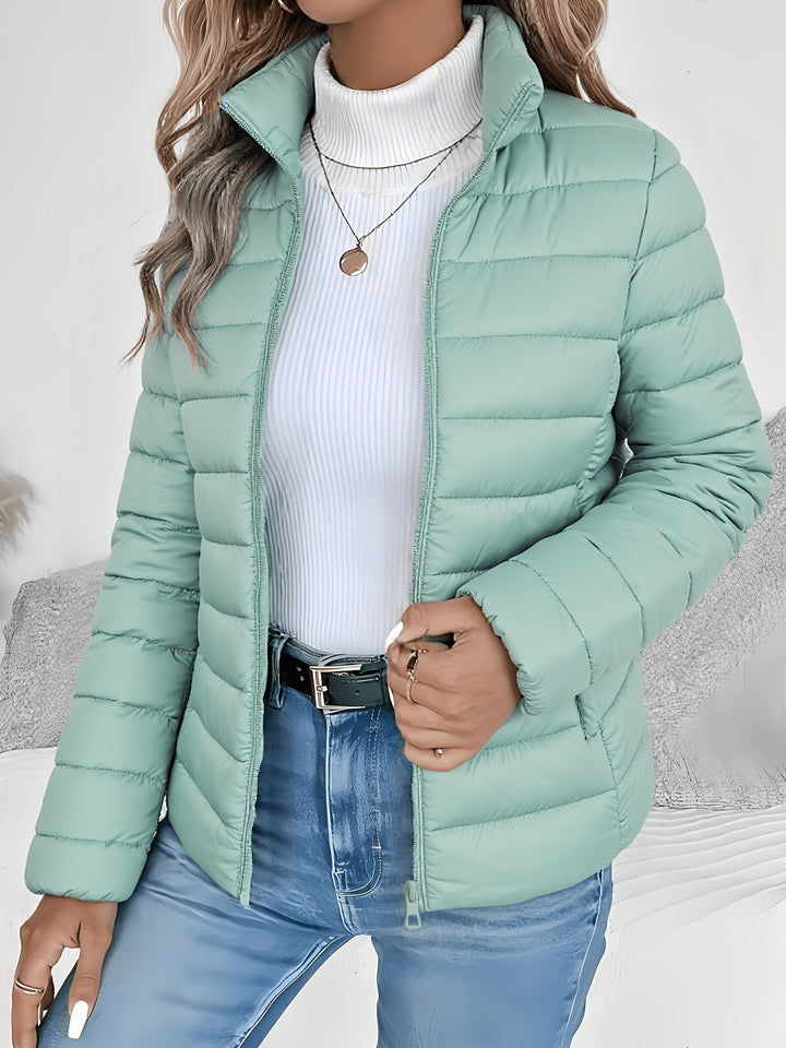 Vivienne | Lichtgewicht Staande Kraag Puffer Jacket