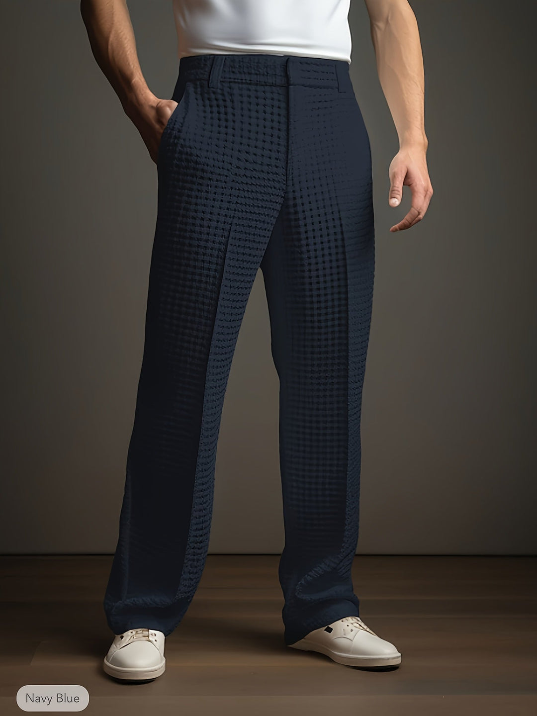 Landon | Aangepaste Rechte Broek