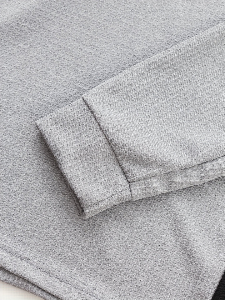 Curtis | Getextureerde Lange Mouwen Henley
