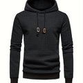 Garrison | Textured Hooded Pullover Hoodie