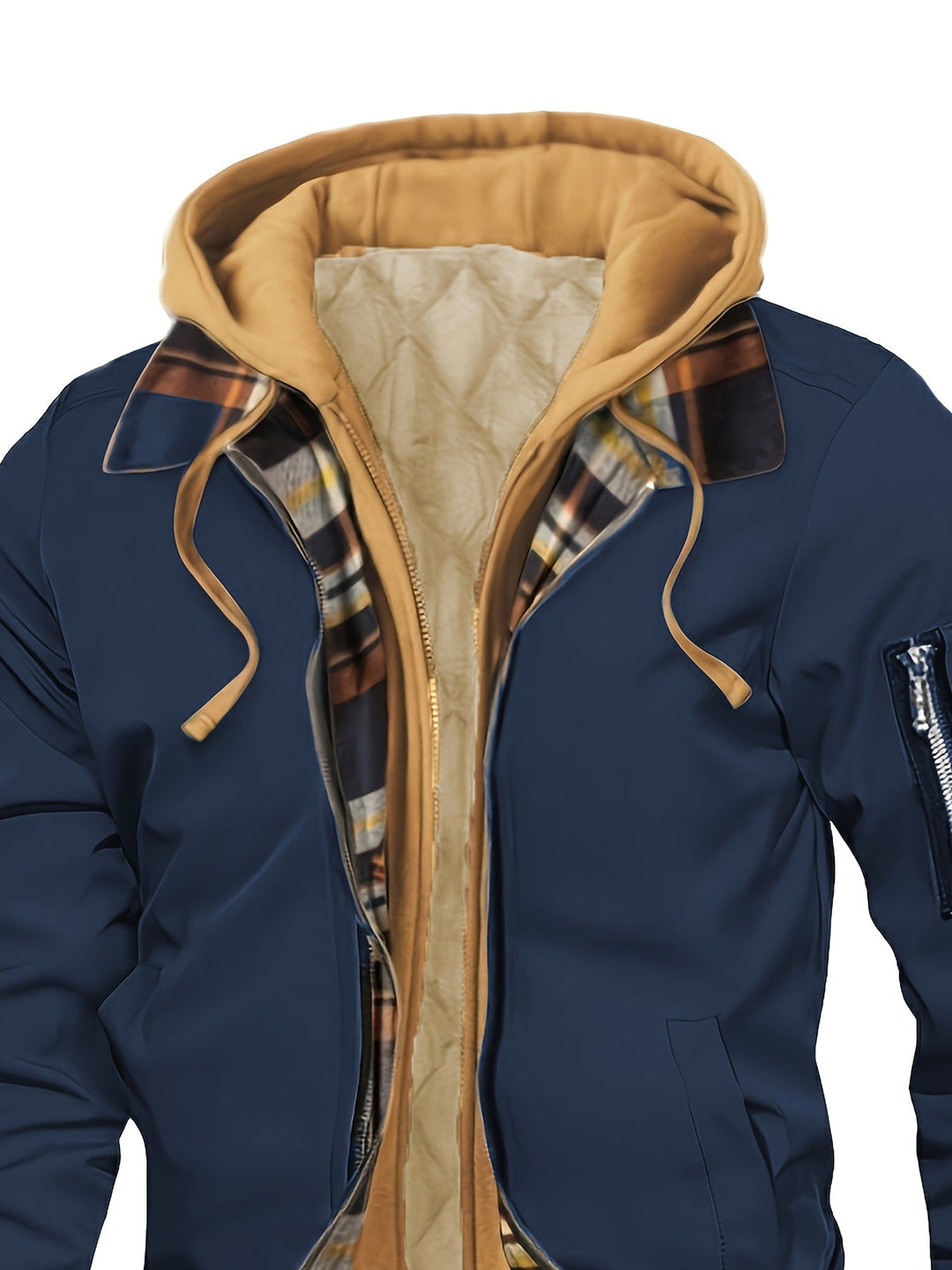Bryson | Gewatteerde Zip-Jack met Capuchon
