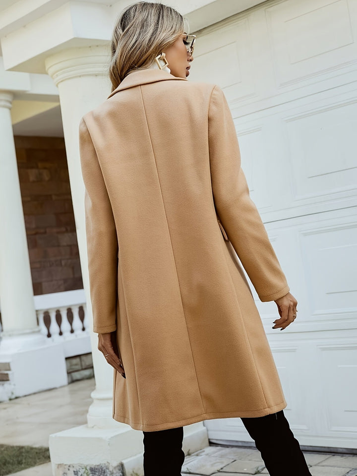 Helena | Mid-Length Dubbelzijdige Jas
