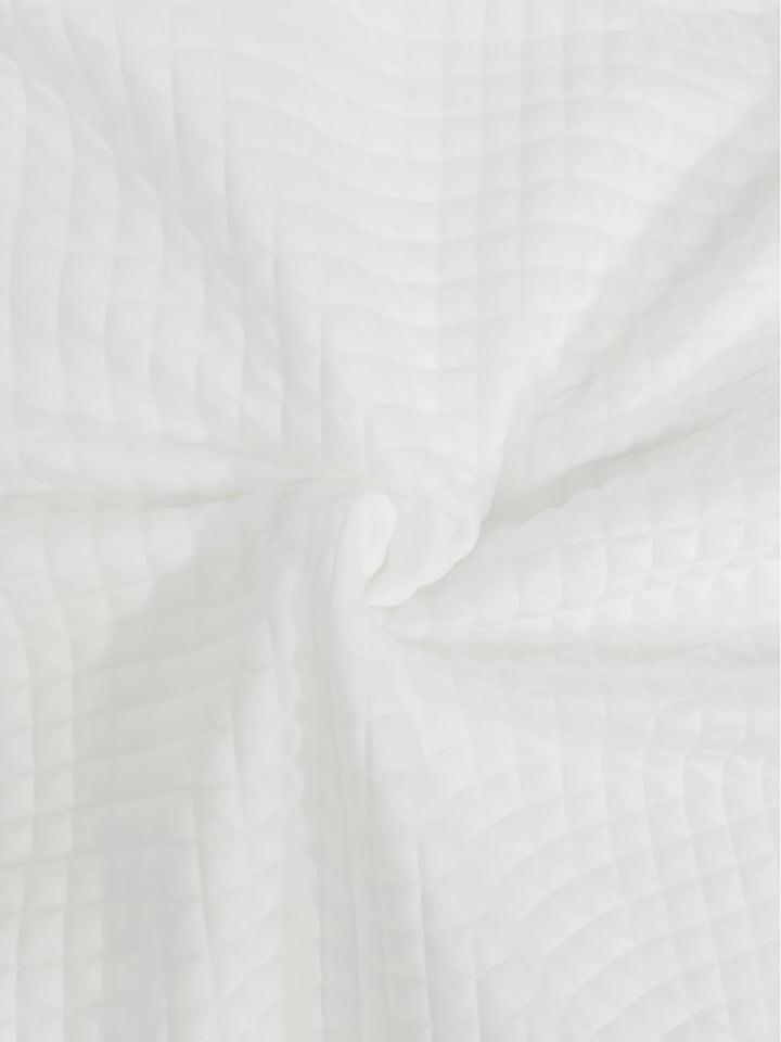 Carolyn | Gequiltte Textuur Baseball Jacket