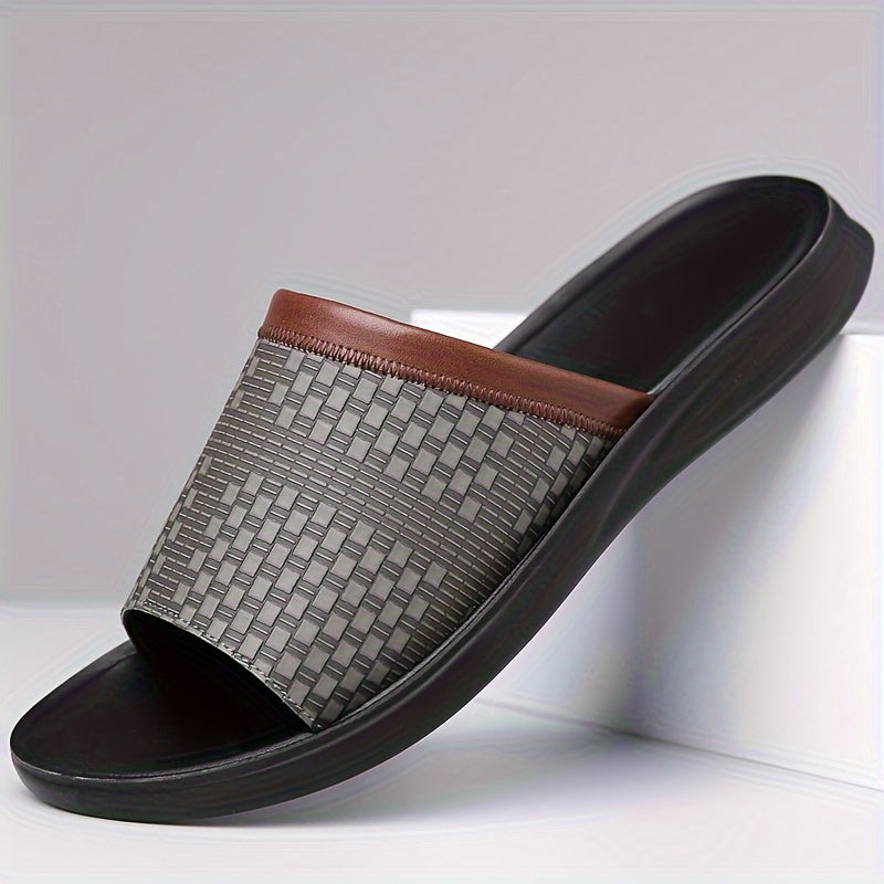 Elliot | Geweven Slide Sandalen