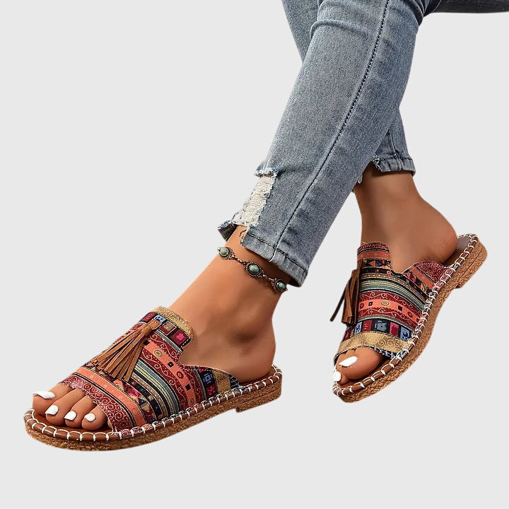 Claire | Stijlvolle Gekleurde Orthopedische Sandalen