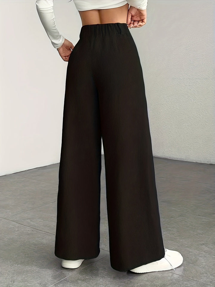 Kimberly | Hoge Taille Wijde Pantalon