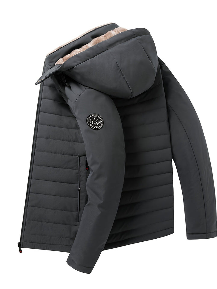 Rhys | Gevoerde Hooded Jas