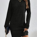 Florence | Geribbelde Coltrui Jurk