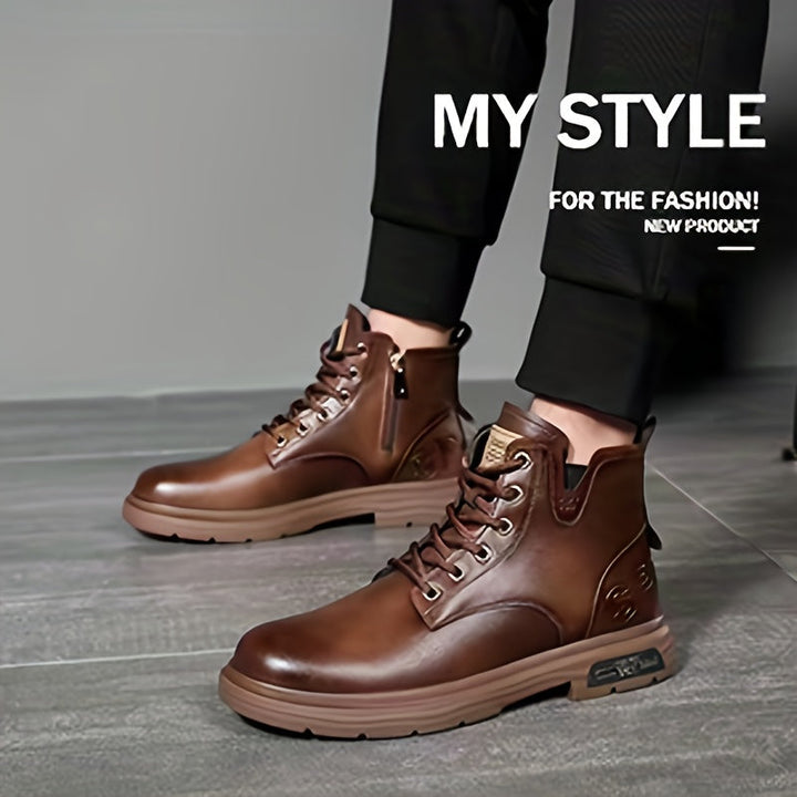 Duncan | Robuuste Hoge Veterboots