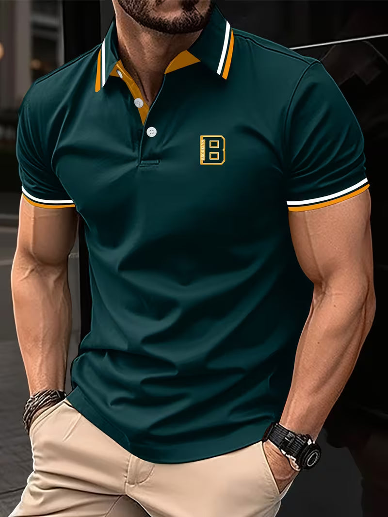 Walker | Casual Korte Mouwen Polo Shirt