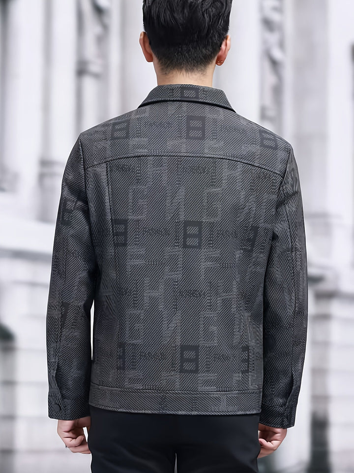 Fletcher | Geprinte Trucker Jacket