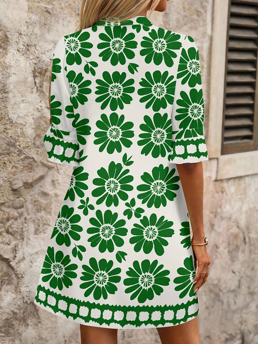 Georgia | Bloemen Mini Jurk