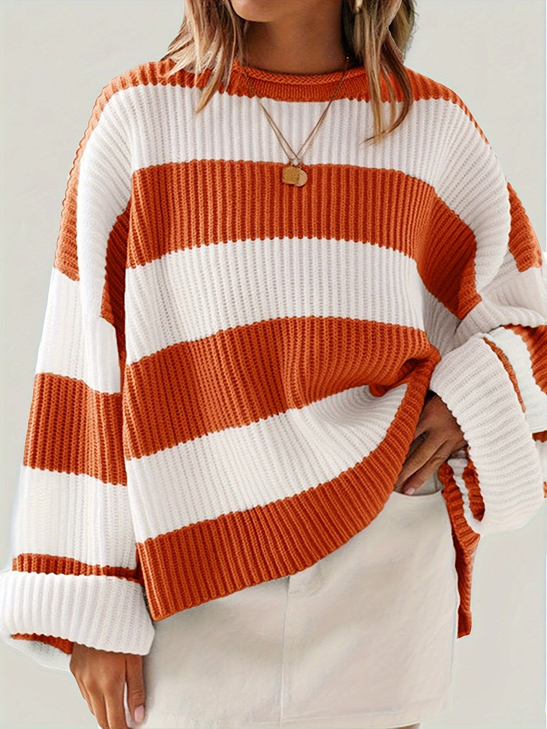 Ivy | Ontspannen Colorblock Trui