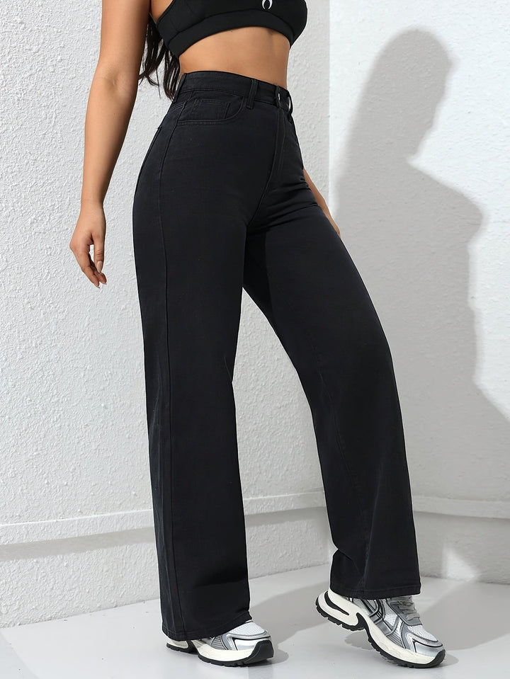 Marguerite Bloom | Hoge Taille Wijde Pantalon