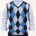 Chandler | Klassieke Argyle Trui Vest