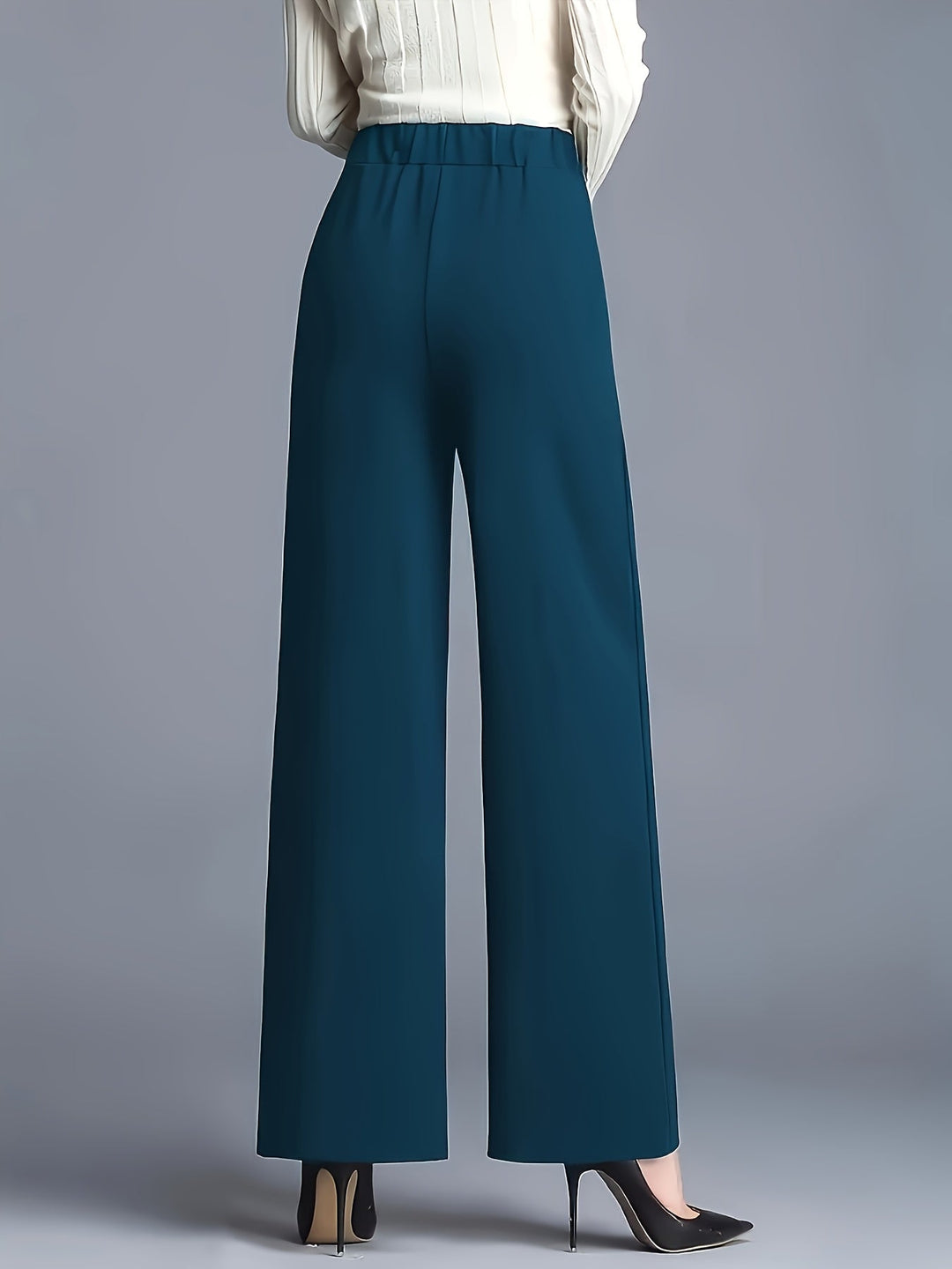 Claudia | Hoge Taille Wijde Pantalon