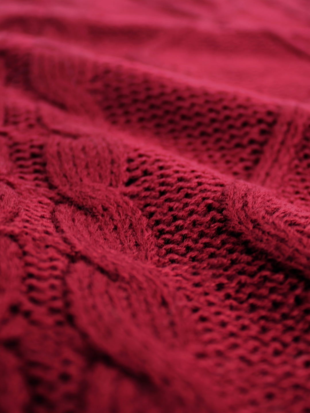 Cora | Gezellige Kabelgebreide V-Hals Sweater Vest