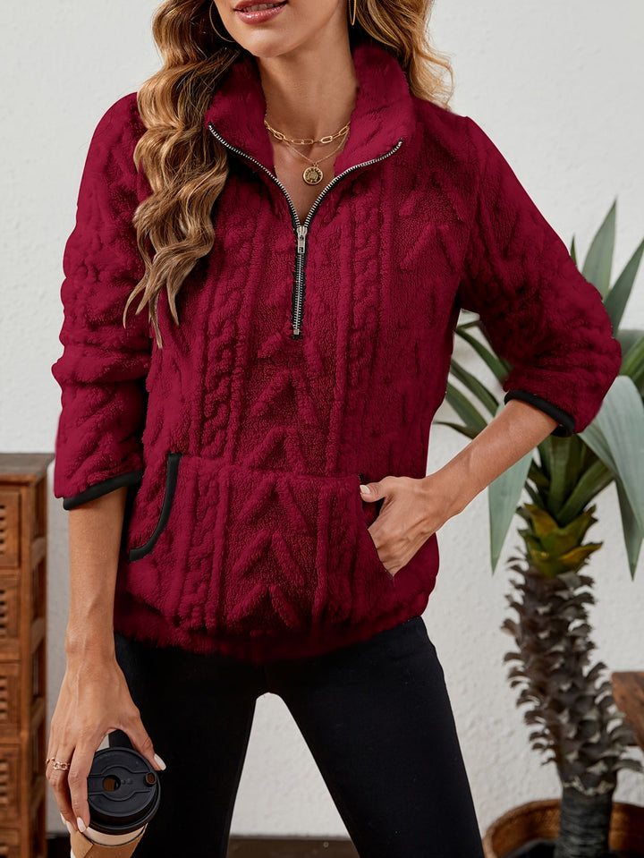 Delilah | Gezellige Half-Zip Pullover