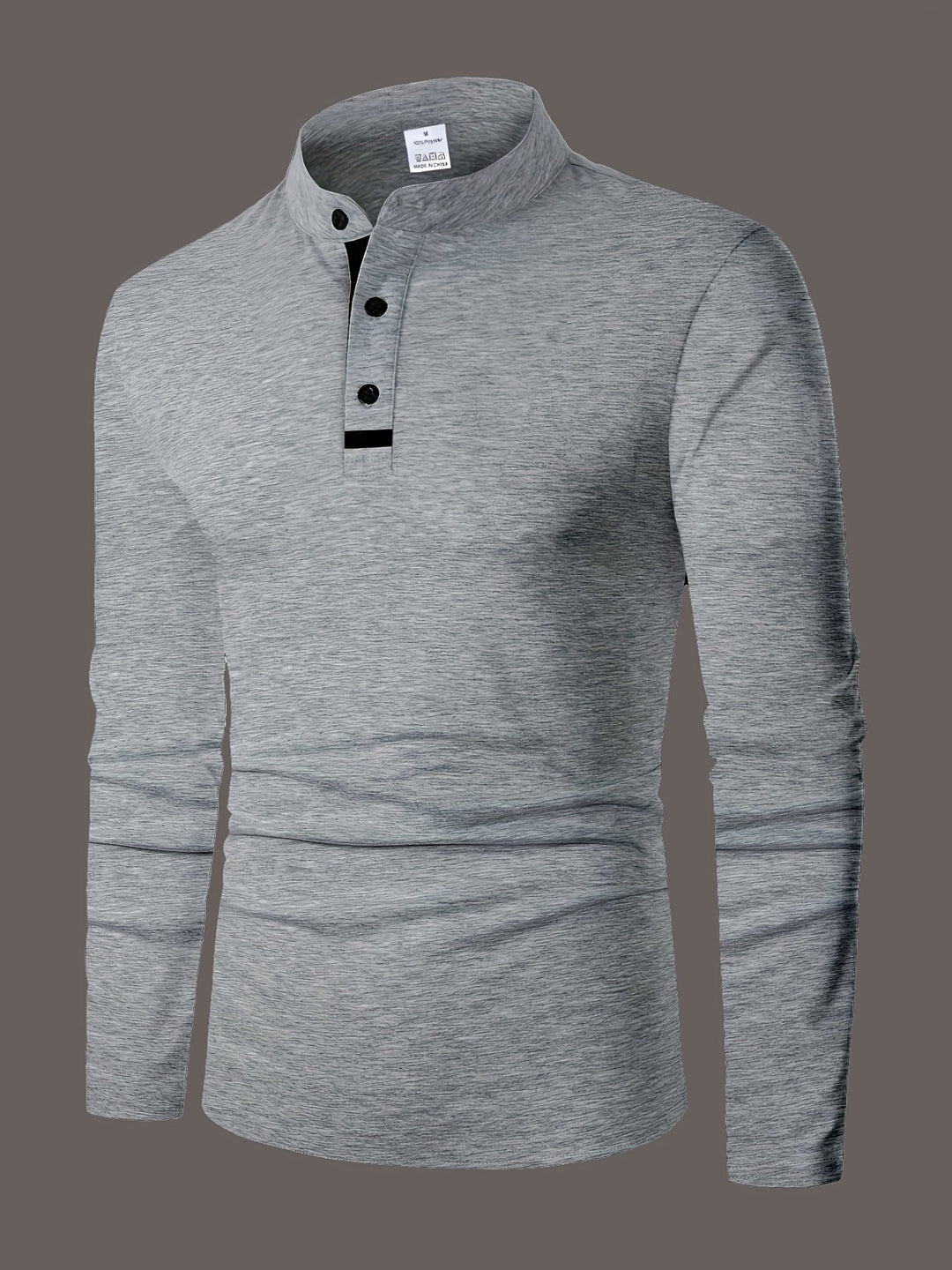 Jasper | Verfijnde Lange Mouwen Henley