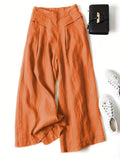 Valeria | Ademend Losse Wijde Pantalon