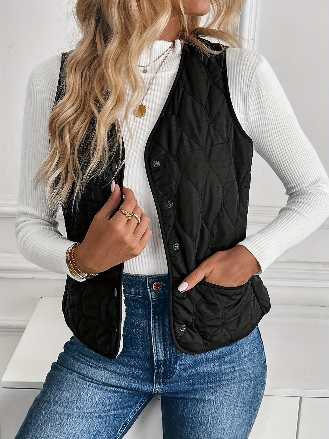 Kendra | Omkeerbare Gequiltde Vest