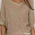 Lena | Ontspannen Open-Knit Sweater