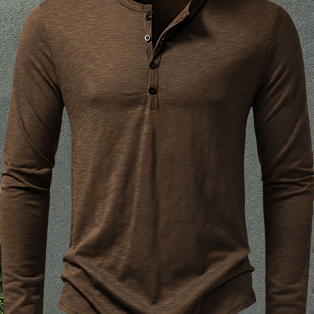 Dalton | Klassieke Knopsluiting Henley