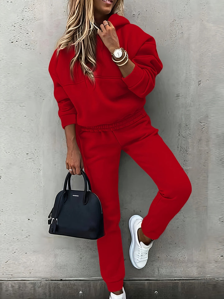 Farrah | Ontspannen Hooded Twee-delige Set