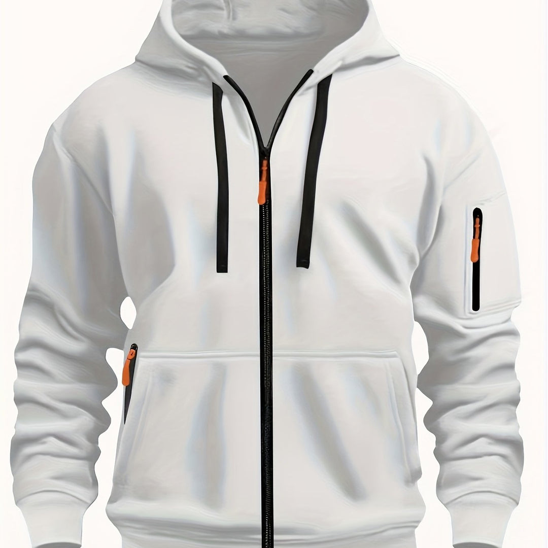 Griffin | Alledaagse Zip-Up Hoodie