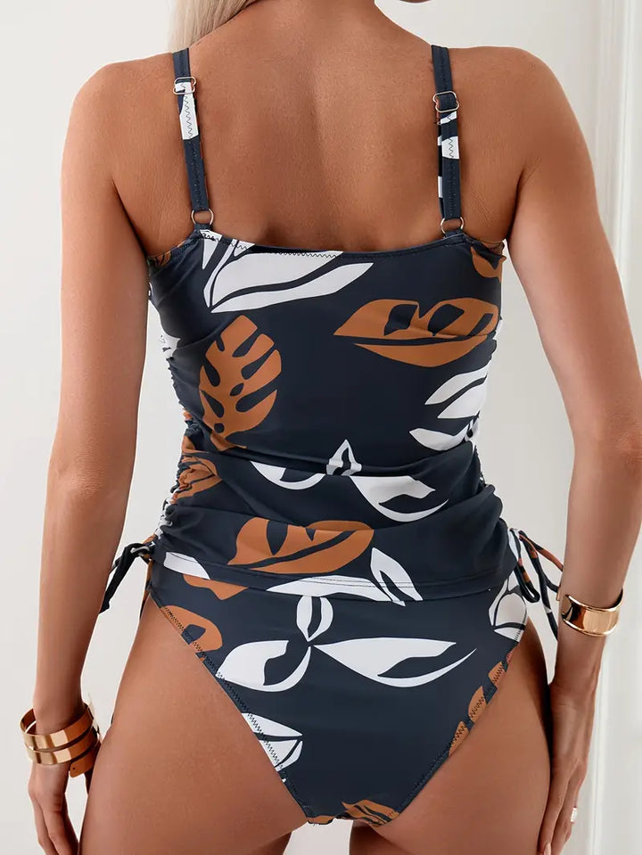 Natalie | Stijlvolle Geprinte Tankini Badpak