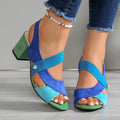 Elara | Klassieke Cross Strap Comfort Hakken