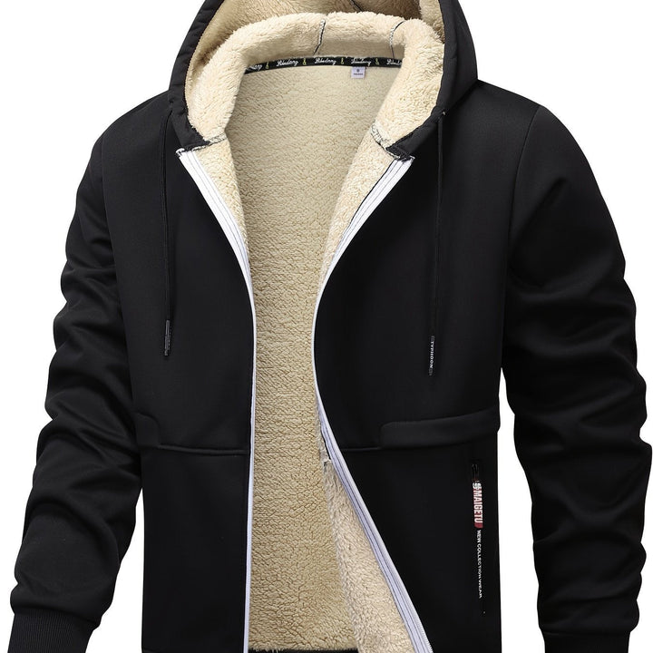 Russell | Gezellige Hooded Zip-Up Jas