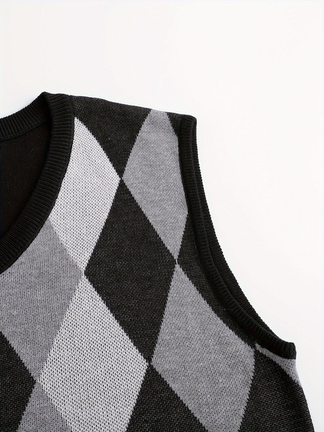 Chandler | Klassieke Argyle Trui Vest