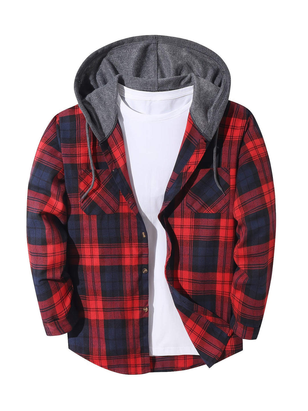 Braxton | Geruite Hoodie Shirt
