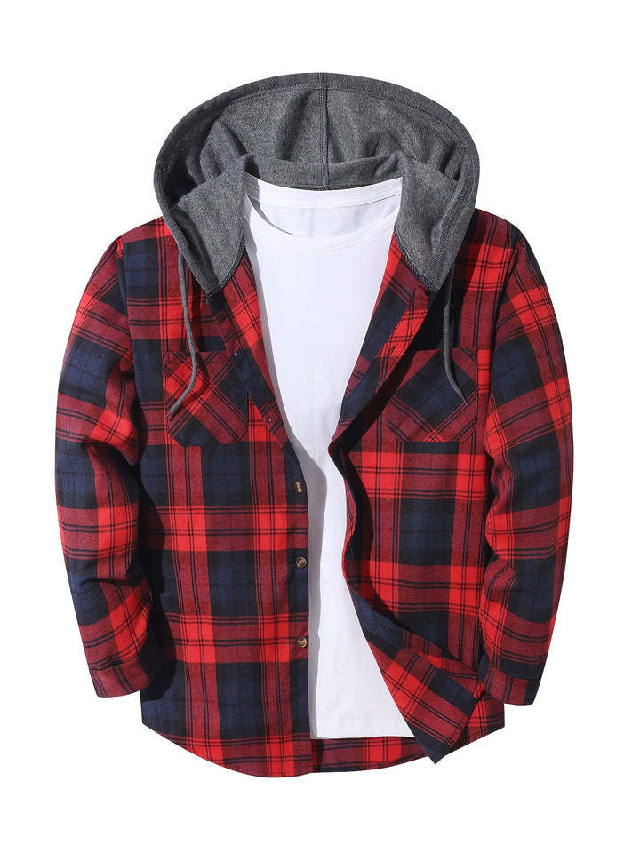 Braxton | Geruite Hoodie Shirt
