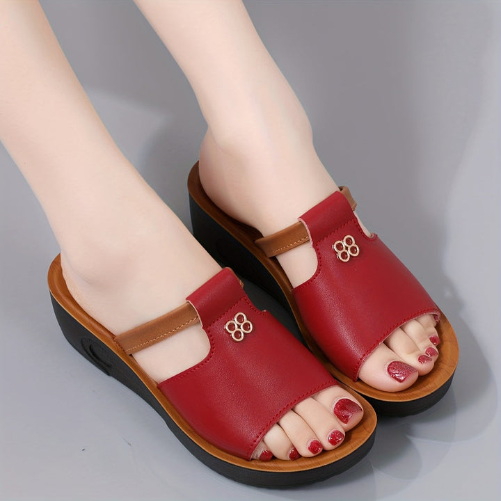 Eleanor | Comfort Wedge Sandalen
