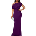 Roos | Elegante Off-Shoulder Avondjurk