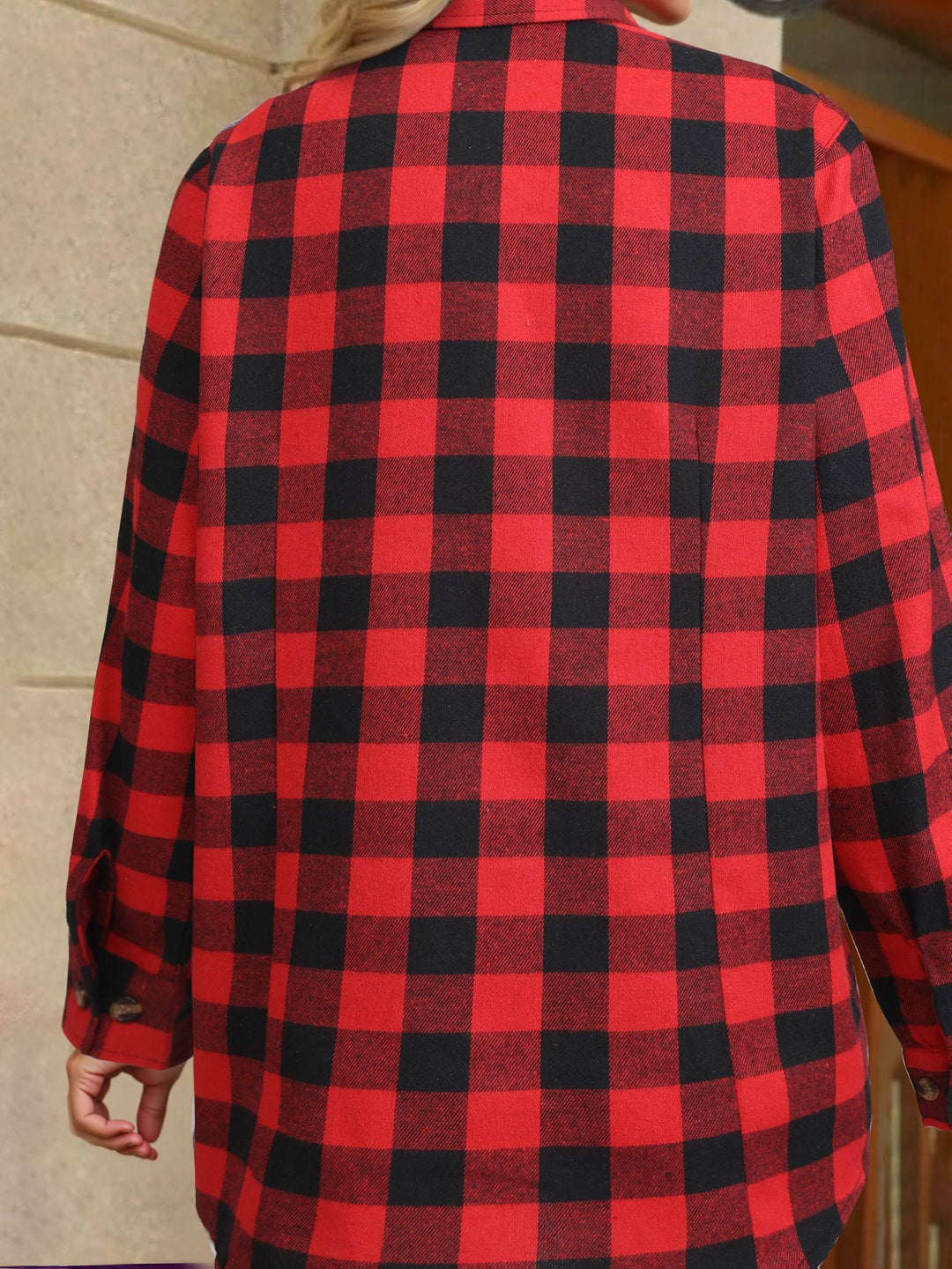 Everly | Ontspannen Buffalo Check Shirt