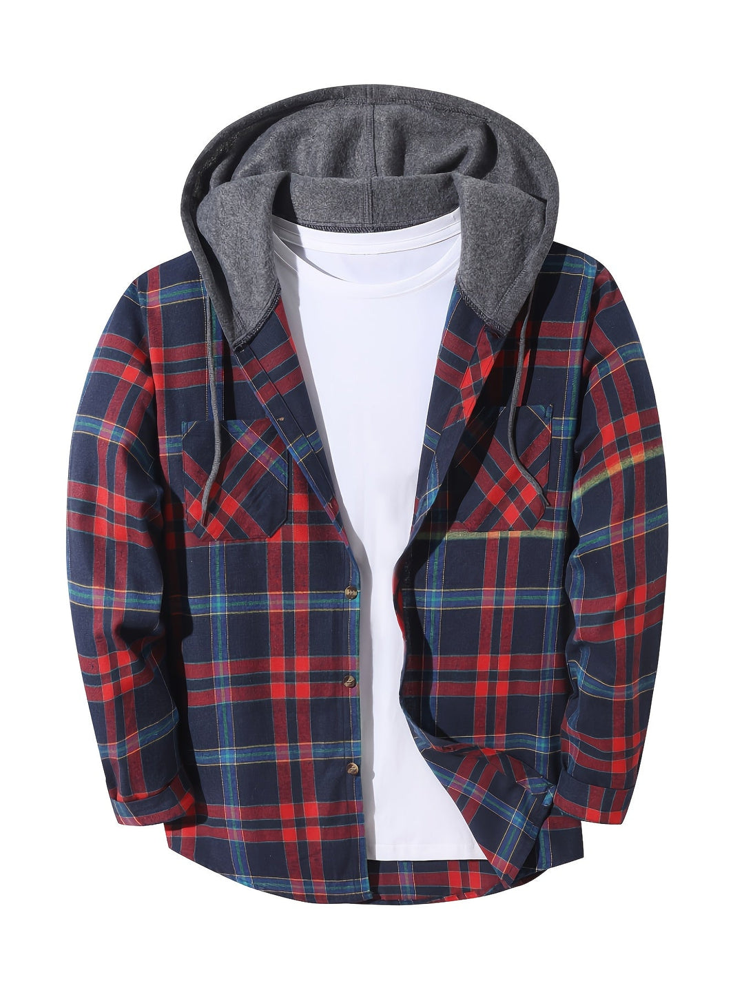 Braxton | Geruite Hoodie Shirt