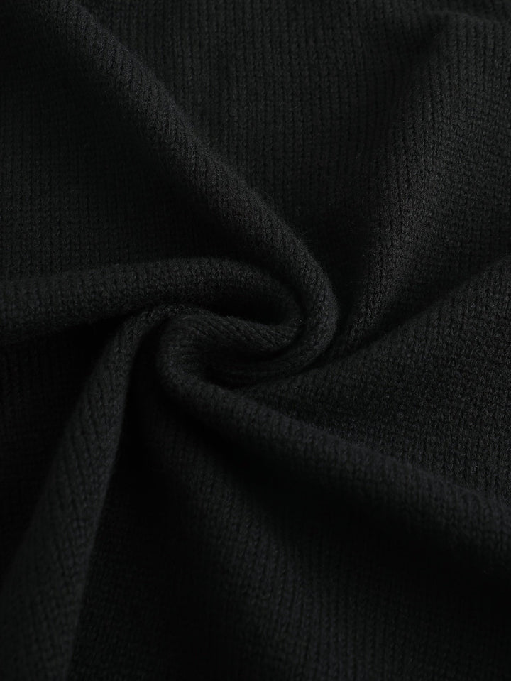 Gideon | Kabelgebreide V-Hals Sweater Vest