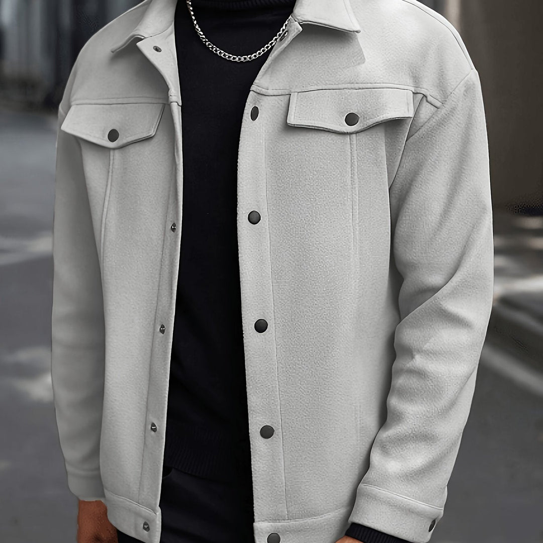 Hugh | Verfijnde Utility Jacket