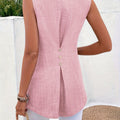 Farrah | Ontspannen Mouwloze Blouse
