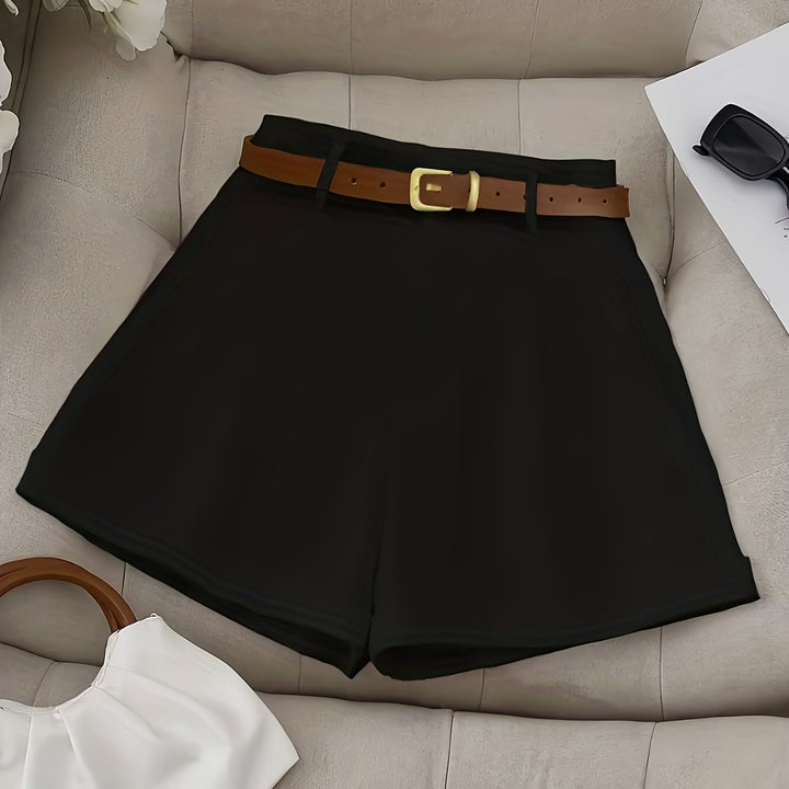 Blythe | Op maat gemaakte Hoge Taille Shorts met Riem